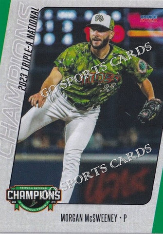 2023 Norfolk Tides Champions Morgan McSweeney