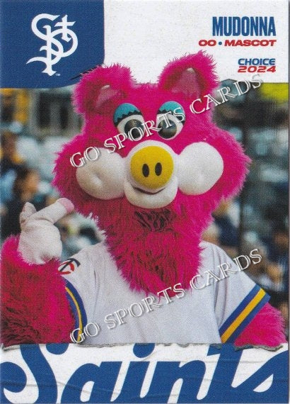 2024 St Paul Saints Mudonna Mascot