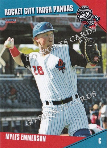 2024 Rocket City Trash Pandas Myles Emmerson