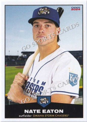 2024 Omaha Storm Chasers Nate Eaton