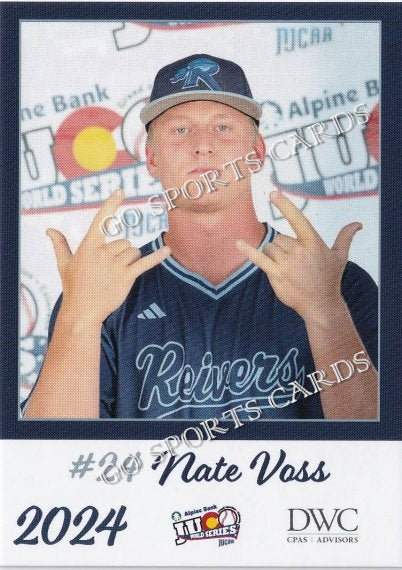 2024 Iowa Western Reivers JUCO Nate Voss