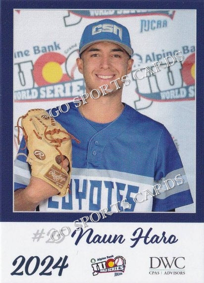 2024 College of Southern Nevada Coyotes JUCO Naun Haro