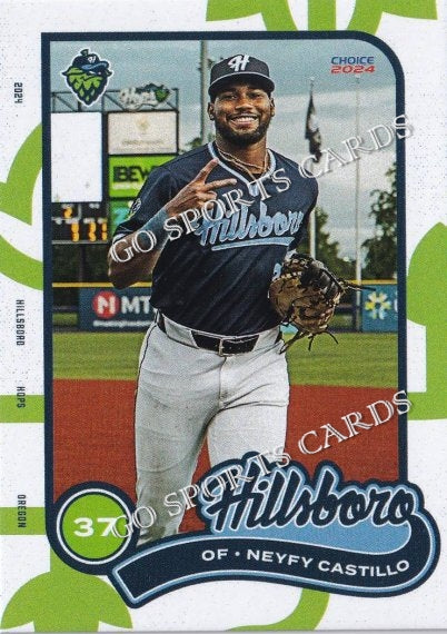 2024 Hillsboro Hops Neyfy Castillo