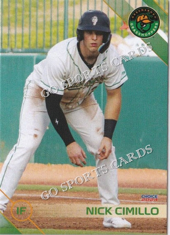 2024 Greensboro Grasshoppers Nick Cimillo