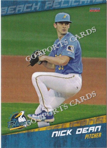 2024 Myrtle Beach Pelicans Nick Dean