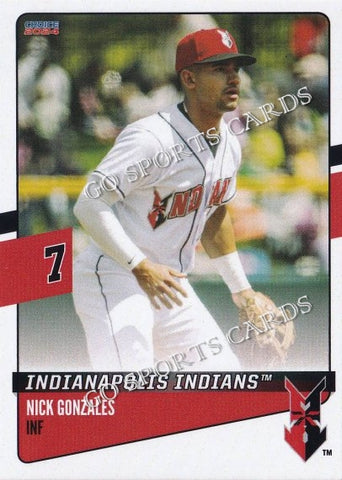 2024 Indianapolis Indians Nick Gonzales