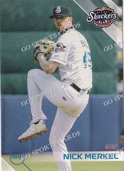 2024 Biloxi Shuckers Nick Merkel