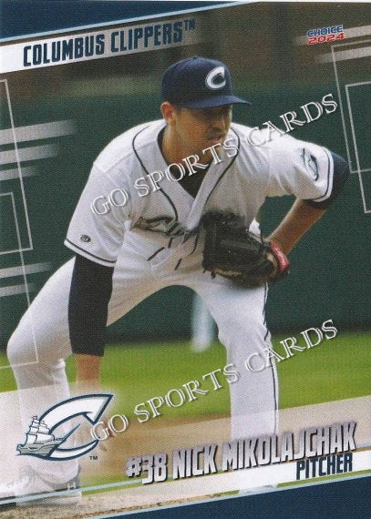 2024 Columbus Clippers Nick Mikolajchak