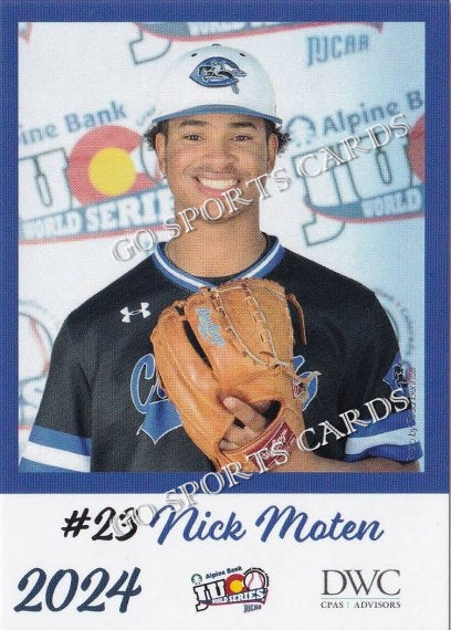 2024 Crowder College Roughriders JUCO Nick Morten