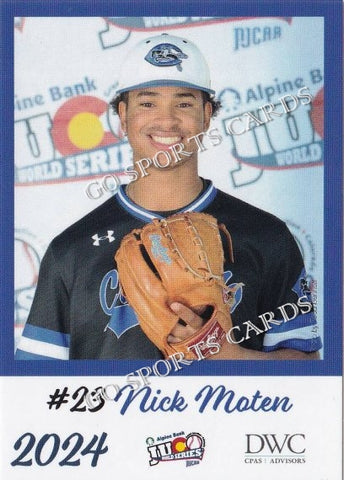 2024 Crowder College Roughriders JUCO Nick Morten