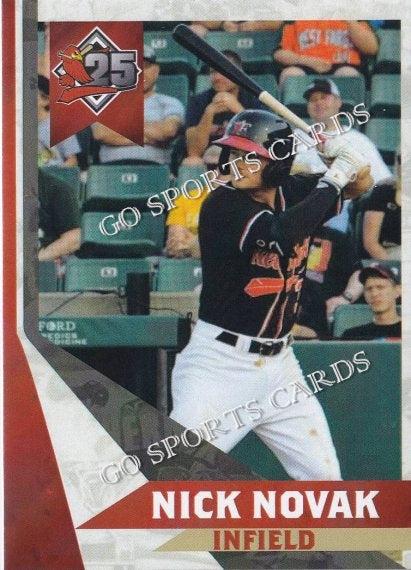 2021 Fargo Moorhead RedHawks Nick Novak