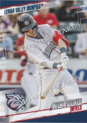 2024 Lehigh Valley IronPigs Nick Podkul