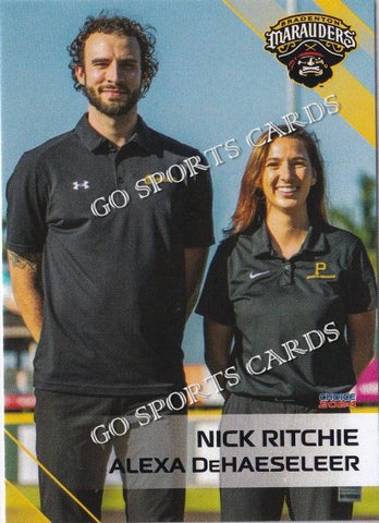 2024 Bradenton Marauders Nick Ritchie Alexa DeHaeseleer
