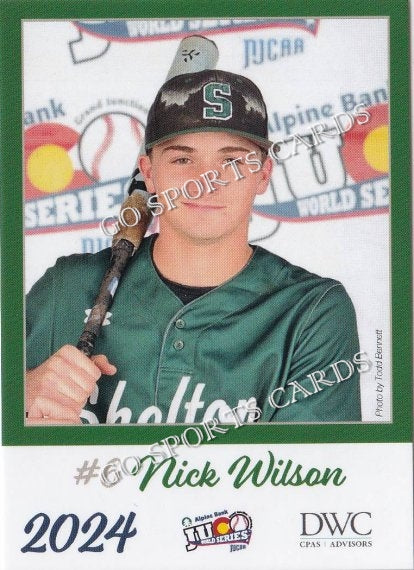 2024 Shelton State Community College Buccaneers JUCO Nick Wilson