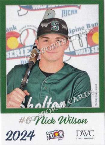 2024 Shelton State Community College Buccaneers JUCO Nick Wilson