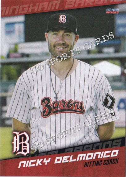2024 Birmingham Barons Nicky Delmonico