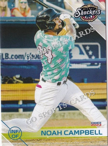 2024 Biloxi Shuckers Noah Campbell