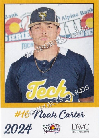 2024 Florence Darlington Technical College Stingers JUCO Noah Carter