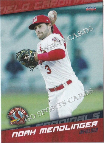 2024 Springfield Cardinals Noah Mendlinger