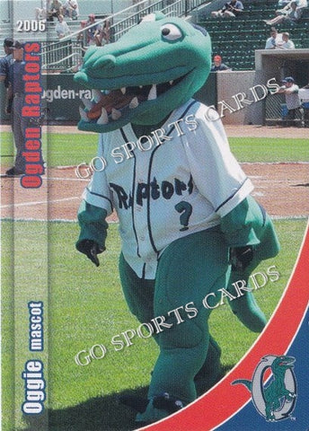 2006 Ogden Raptors Oggie Mascot