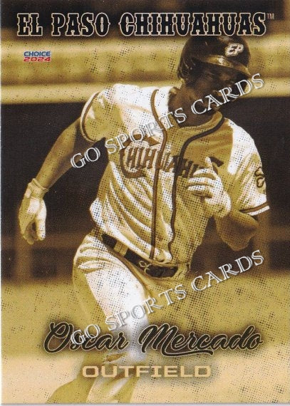 2024 El Paso Chihuahuas Oscar Mercado