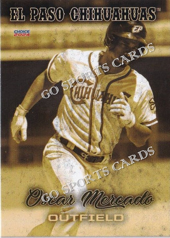 2024 El Paso Chihuahuas Oscar Mercado