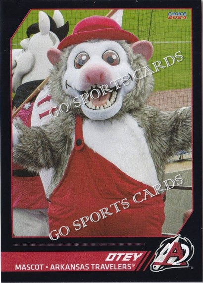 2024 Arkansas Travelers Otey Mascot