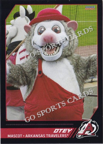 2024 Arkansas Travelers Otey Mascot