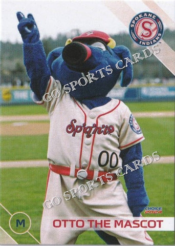 2024 Spokane Indians Otto The Mascot