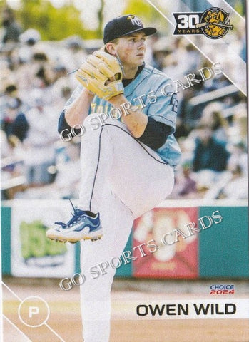 2024 Charleston RiverDogs Owen Wild