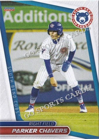 2024 South Bend Cubs Parker Chavers