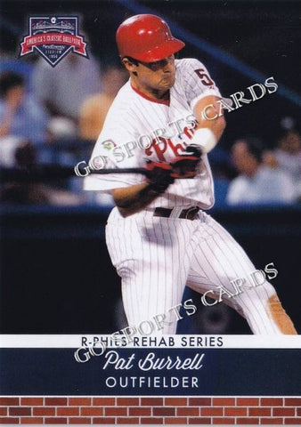2019 Reading Fightin Phils Rehab Series Pat Burrell