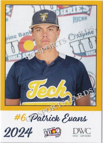 2024 Florence Darlington Technical College Stingers JUCO Patrick Evans