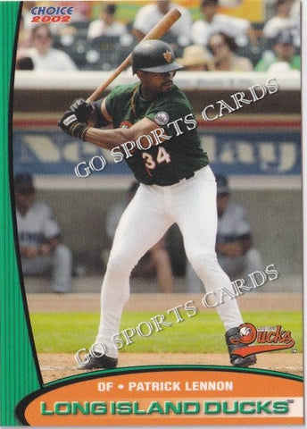 2002 Long Island Ducks Patrick Lennon