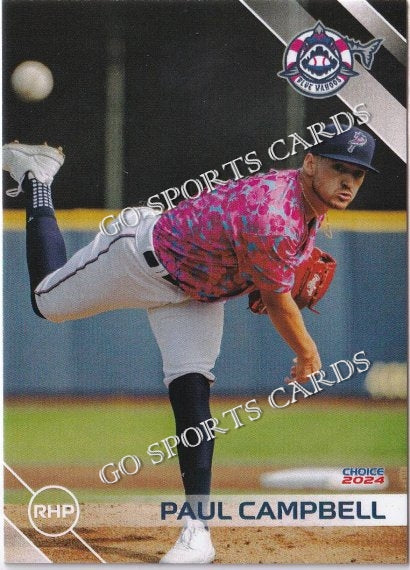 2024 Pensacola Blue Wahoos Paul Campbell