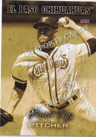 2024 El Paso Chihuahuas Paul Fry
