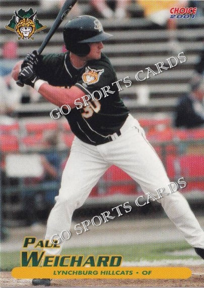 2001 Lynchburg Hillcats Paul Weichard