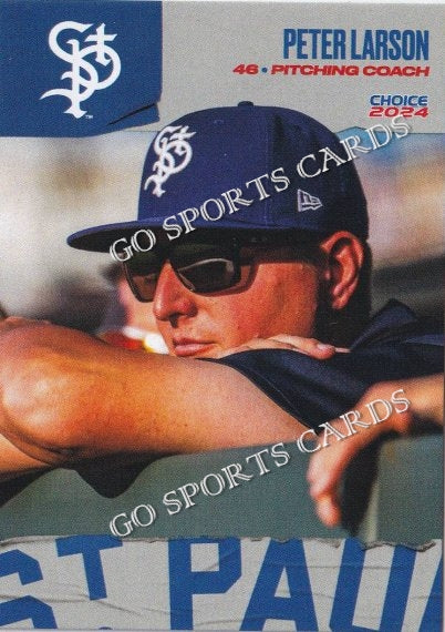 2024 St Paul Saints Peter Larson