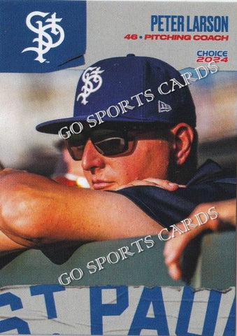 2024 St Paul Saints Peter Larson