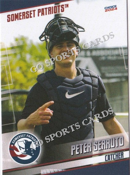 2024 Somerset Patriots Peter Serruto