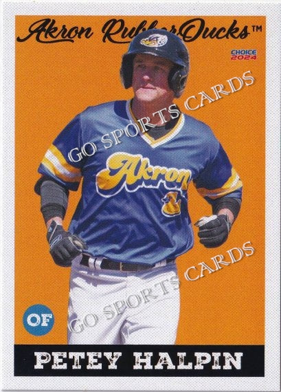2024 Akron RubberDucks Petey Halpin
