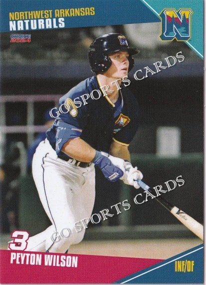 2024 Northwest Arkansas Naturals Peyton Wilson