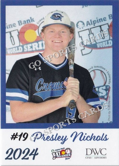 2024 Crowder College Roughriders JUCO Presley Nichols