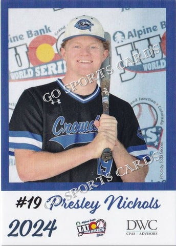 2024 Crowder College Roughriders JUCO Presley Nichols