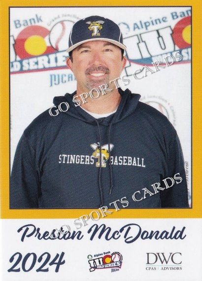 2024 Florence Darlington Technical College Stingers JUCO Preston McDonald