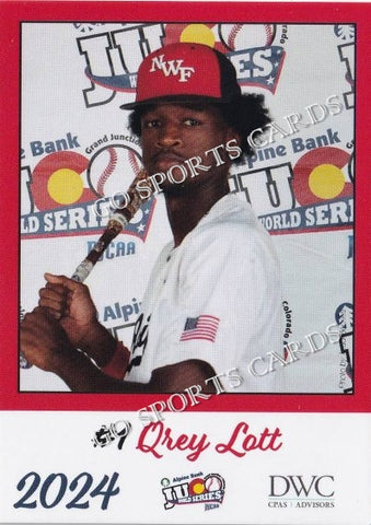 2024 Northwest Florida State Raiders JUCO Qrey Lott