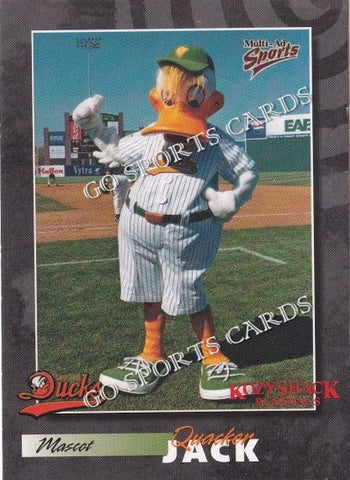 2000 Long Island Ducks Quacker Jack Mascot