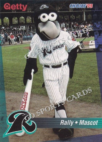 1995 New Haven Ravens Rally Mascot