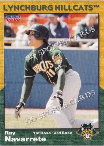 2002 Lynchburg Hillcats Ray Navarrete