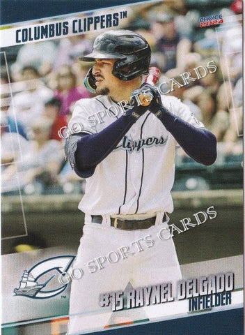 2024 Columbus Clippers Raynel Delgado